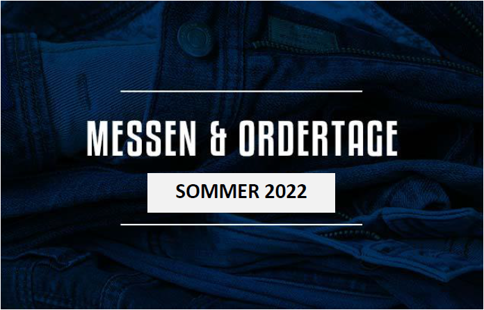 Messen & Ordertage Herbst/Winter 2022