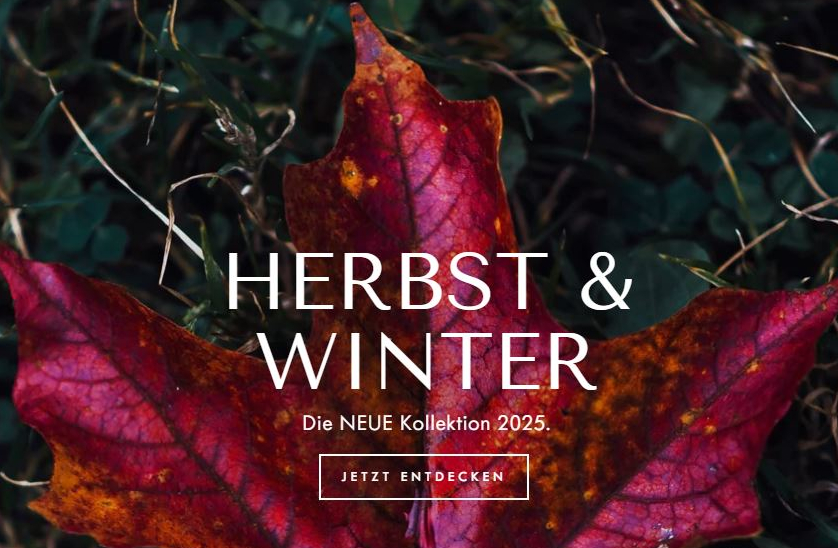 Herbst und Winter die neue Kollektion 2025